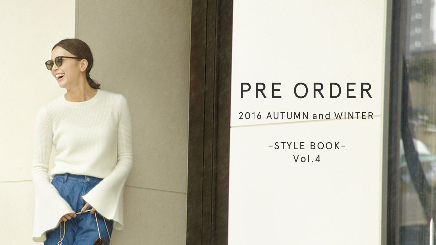 PRE ORDER 2016AUTUMN and WINTER -STYLE BOOK Vol.4-