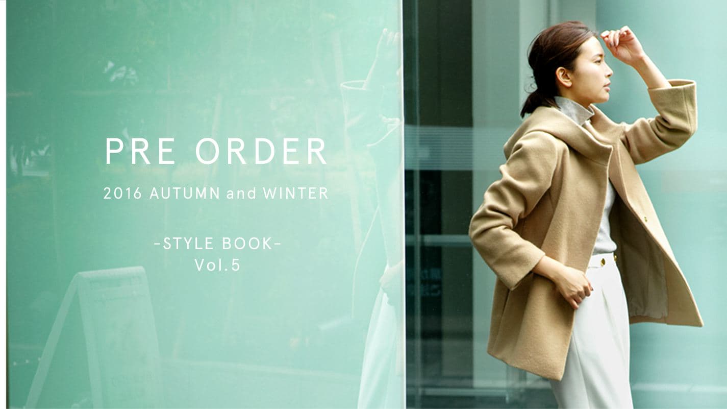 PRE ORDER 2016AUTUMN and WINTER -STYLE BOOK Vol.5-