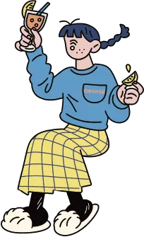 ほろよいレモみかんのキャラクター