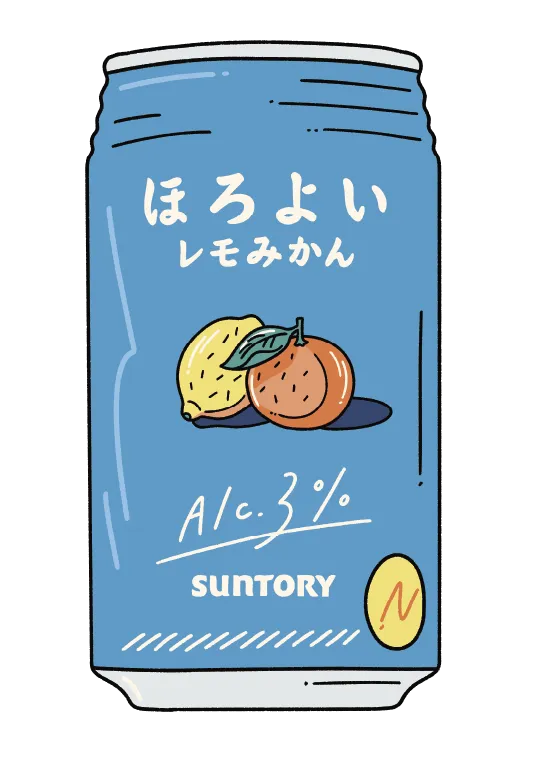 ほろよいレモみかんの画像