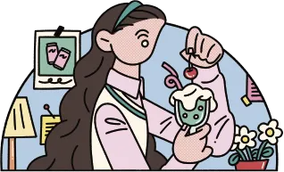 ほろよいもものキャラクター