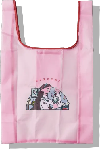 ほろよいももサワーのエコバックの画像