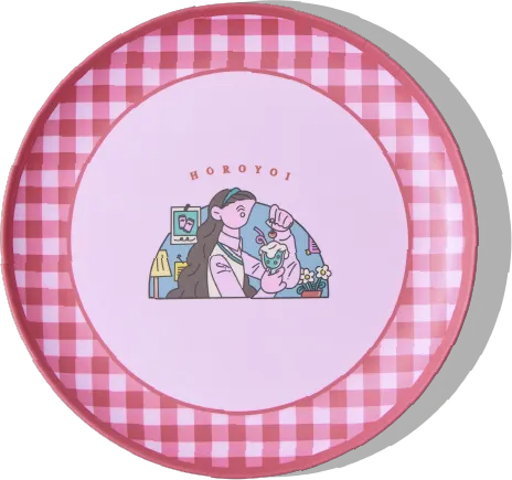 ほろよいももサワーのスナックプレートの画像