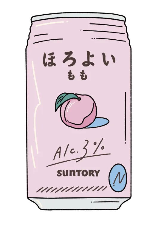 ほろよいももの画像