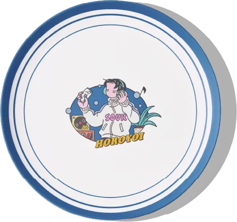 ほろよい白いサワーのスナックプレートの画像