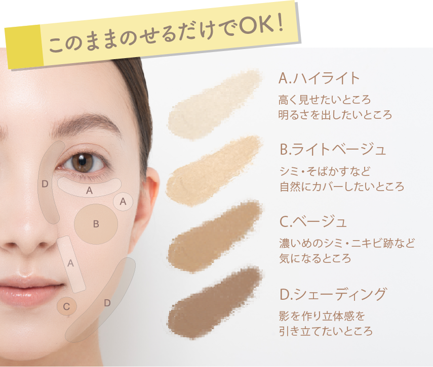 このままのせるだけでOK！使い方画像