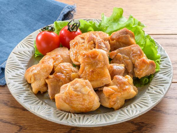 てりうまチキンの盛り付け例