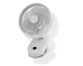 タイマー機能付きクリップファン