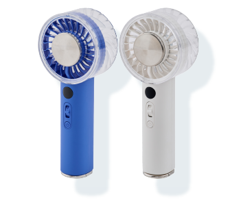 ペルチェ付きクリアハンディファン