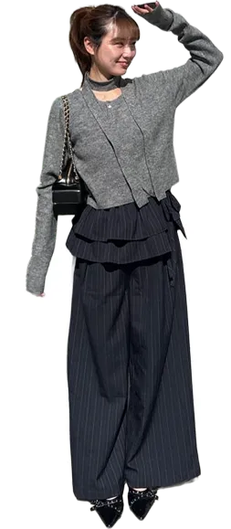 Rhinestone Slacks 20 LOOK