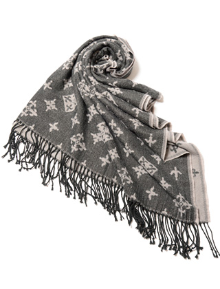 ジャガードストール