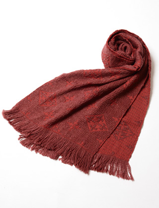 モノグラムマフラー