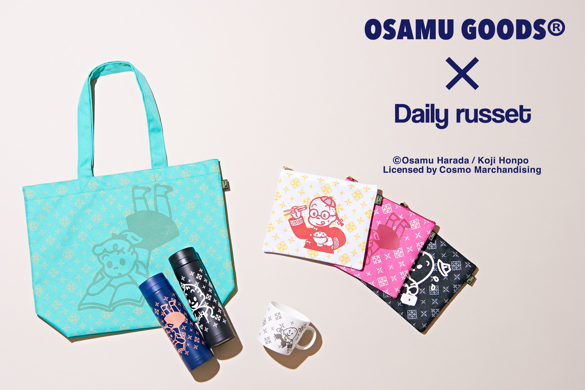 OSAMU GOODS × Daily ruset