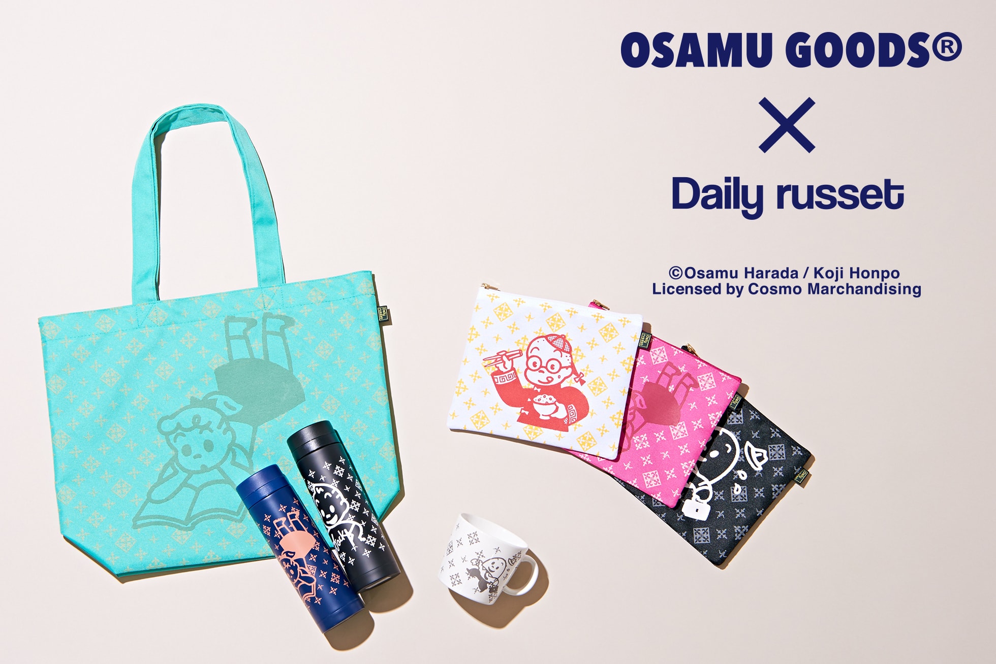 OSAMU GOODS × Daily ruset