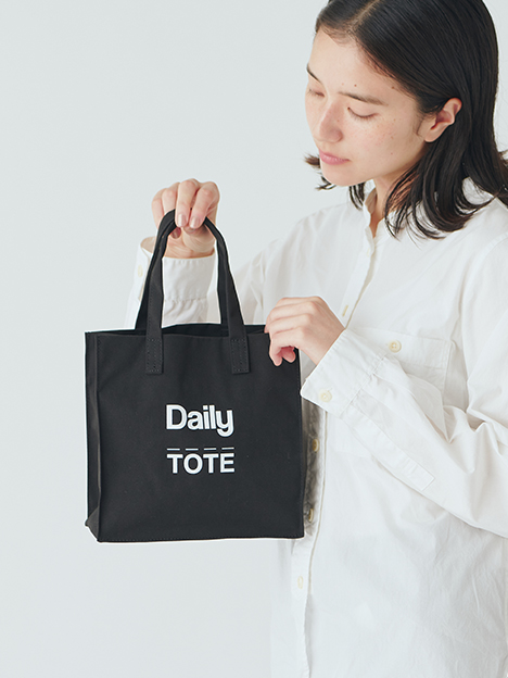 water repellent canvas icon totebag(S)