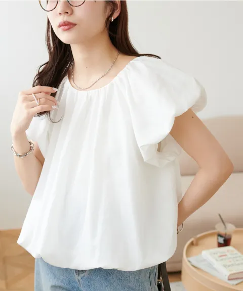 バルーンブラウス