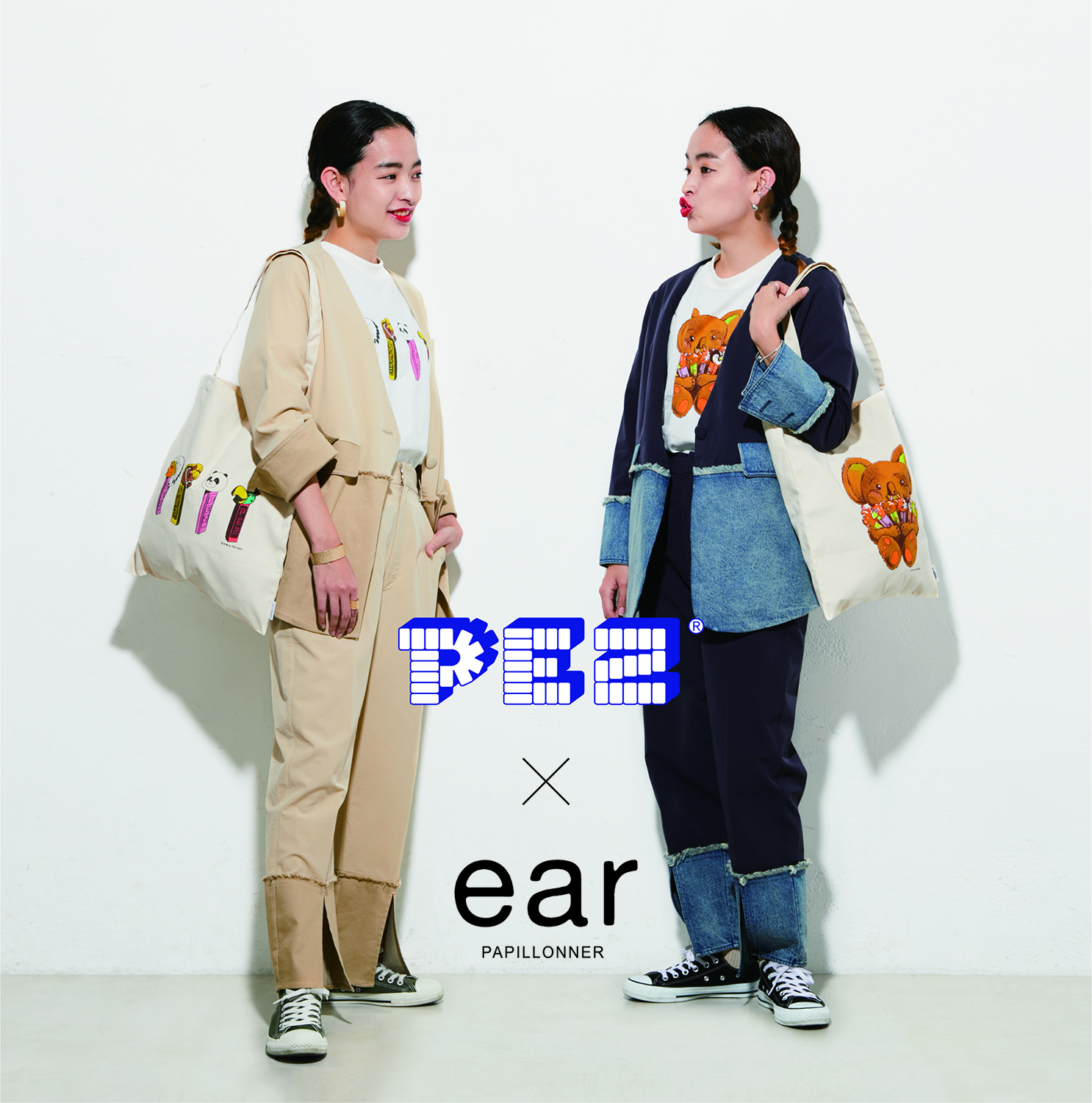 PEZ × ear PAPILLONNER｜イアパピヨネ｜パル公式通販サイト｜PAL CLOSET