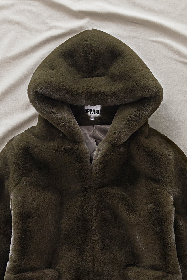 APPARIS HOOD COAT 3