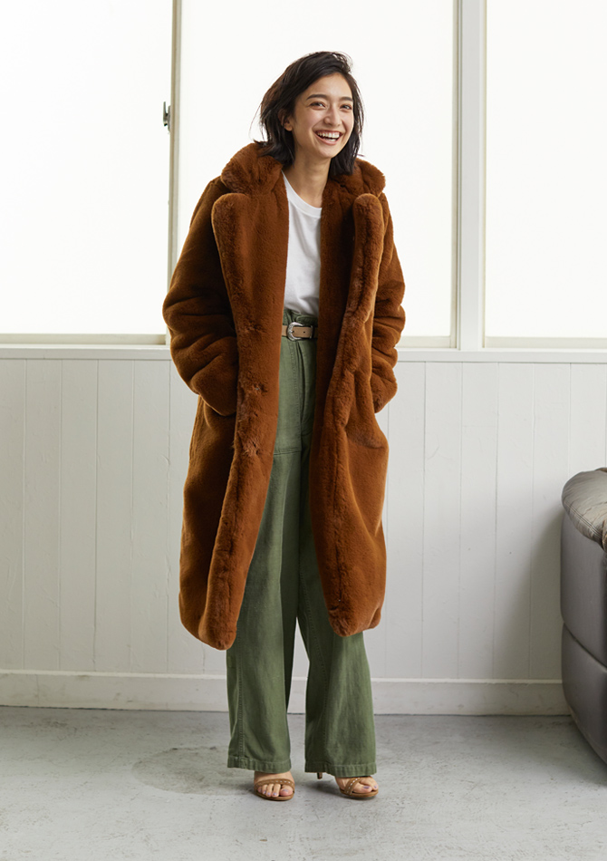 APPARIS LONG COAT 1