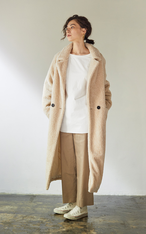 THE LOOM LONG COAT STYLING 3