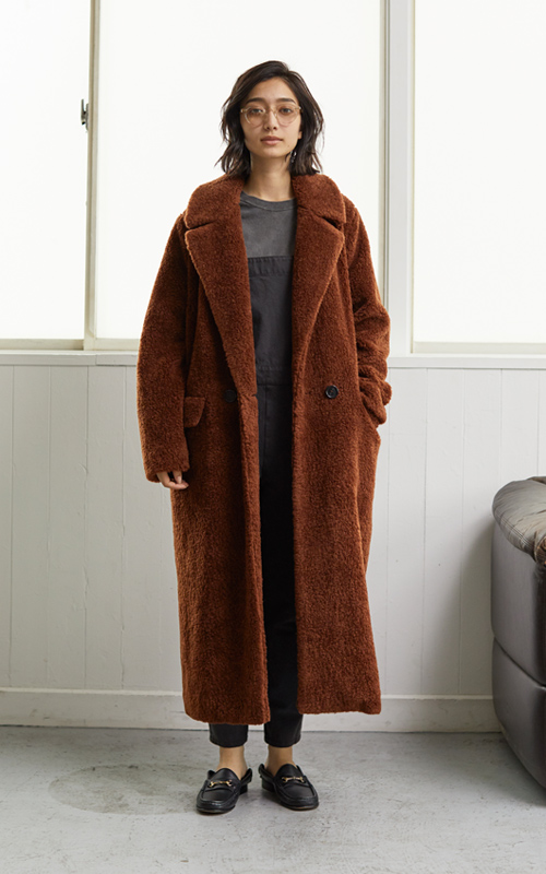 THE LOOM LONG COAT STYLING 4