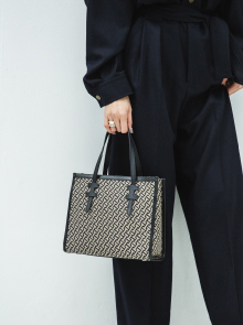 2WAYモノグラムトートバッグ SMONOGRAMMA