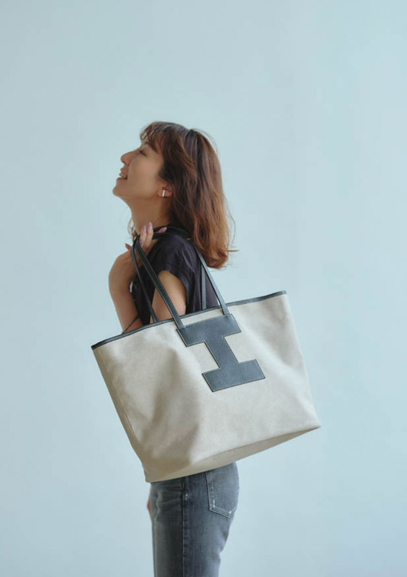 レディース IACUCCI VACANZA XL ソルベット 磯部安伽トートバッグ 肩掛け
