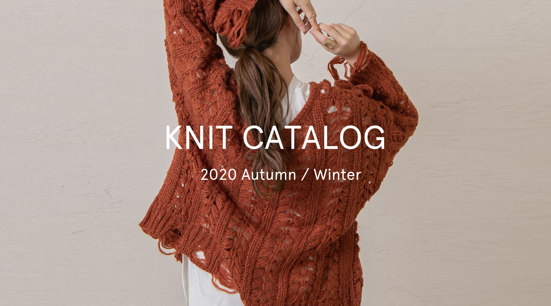 KNIT CATALOG  -Kastane 2020 AW-