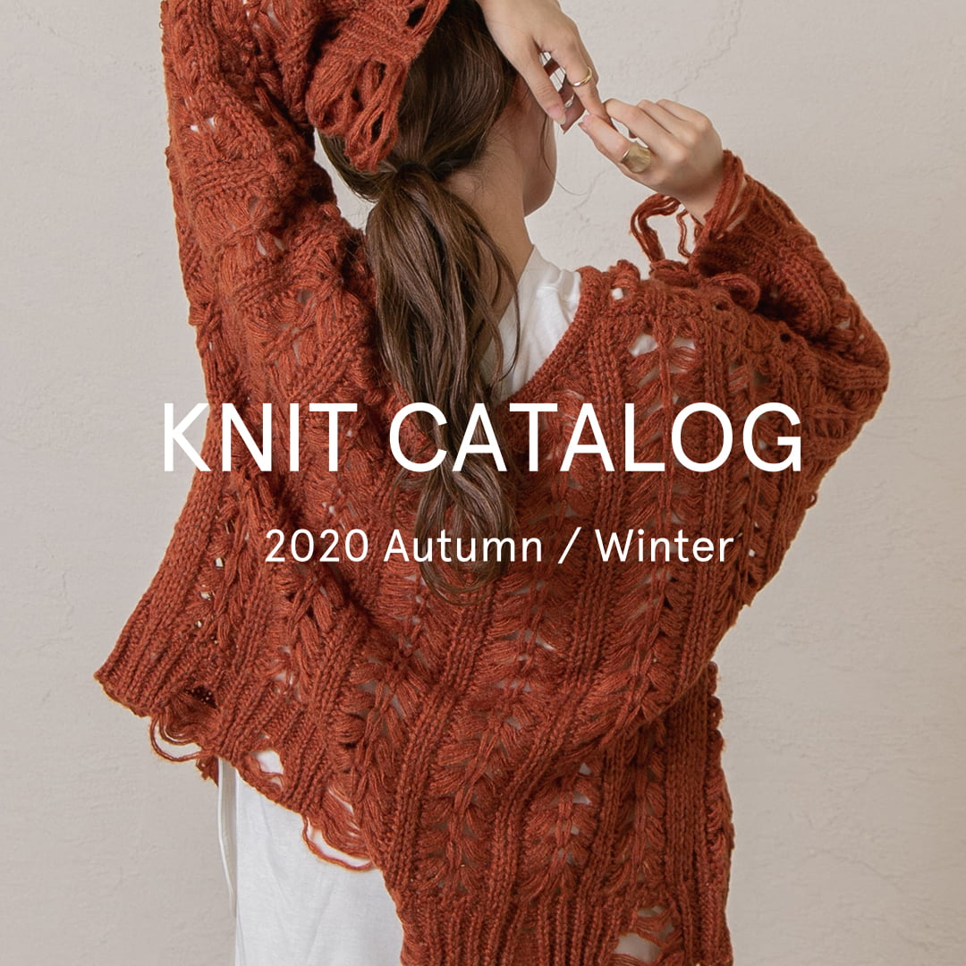 KNIT CATALOG  -Kastane 2020 AW-
