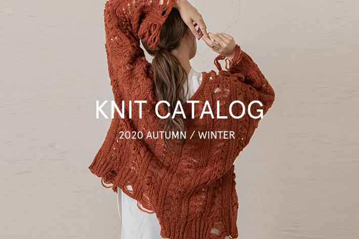 KNIT CATALOG -Kastane 2020 AW- ｜パル公式通販サイト｜PAL CLOSET