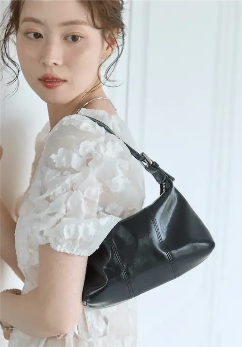 sheer flower ribbon onepiece