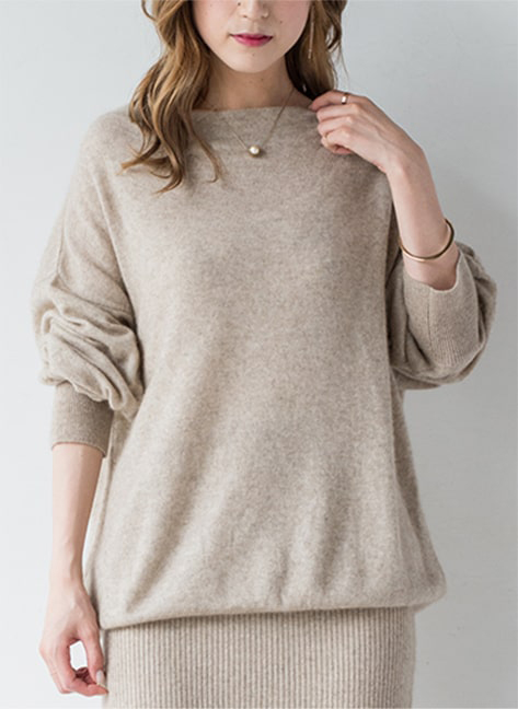 Turtle neck knit