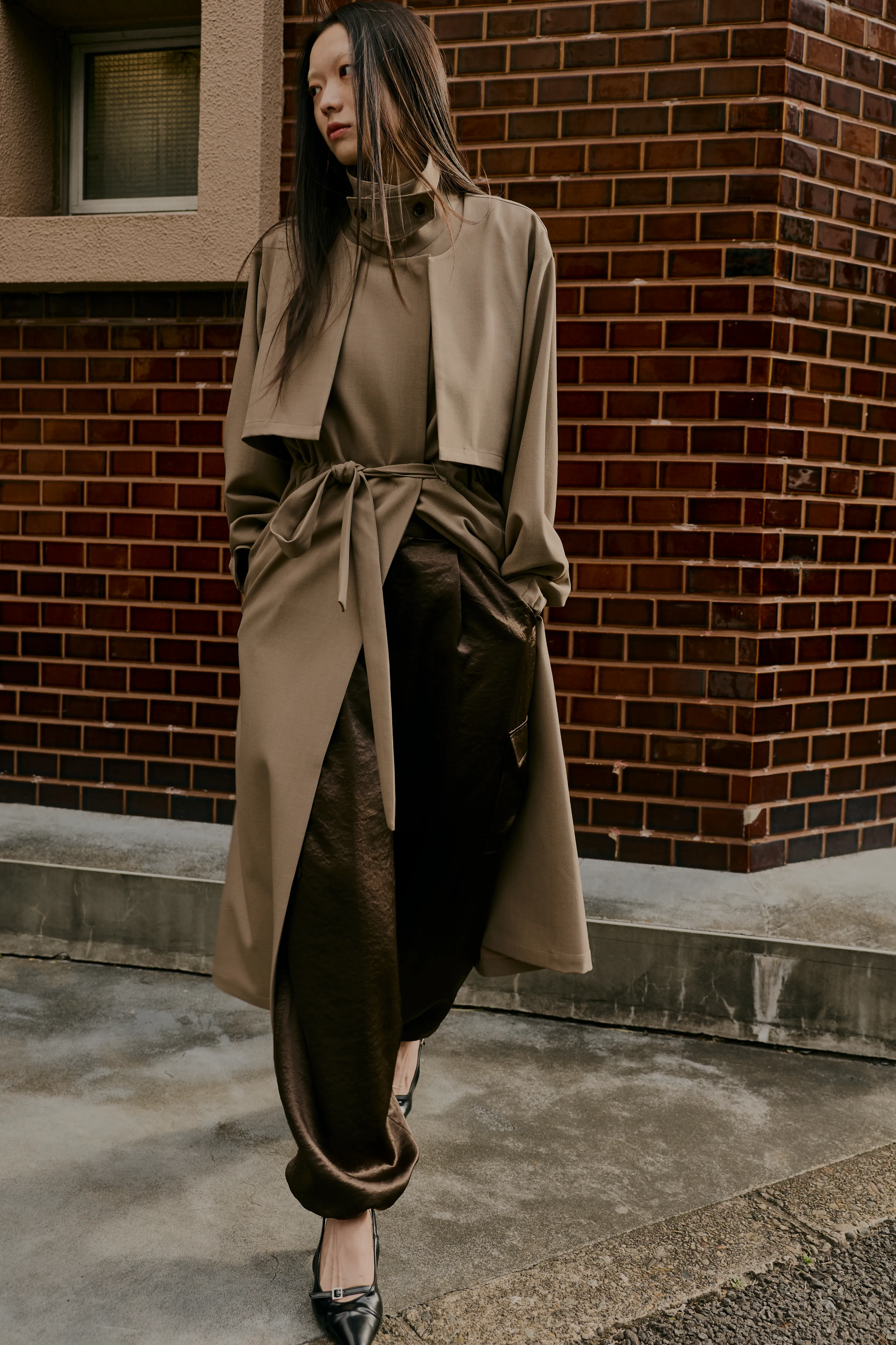 Luis ルイス　ss 春夏　セットアップ　カーキ Lui's 2026 Spring/Summer COLLECTION -TURN TO- | Lui's(ルイス)公式