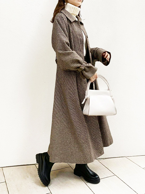 ステンカラーコート