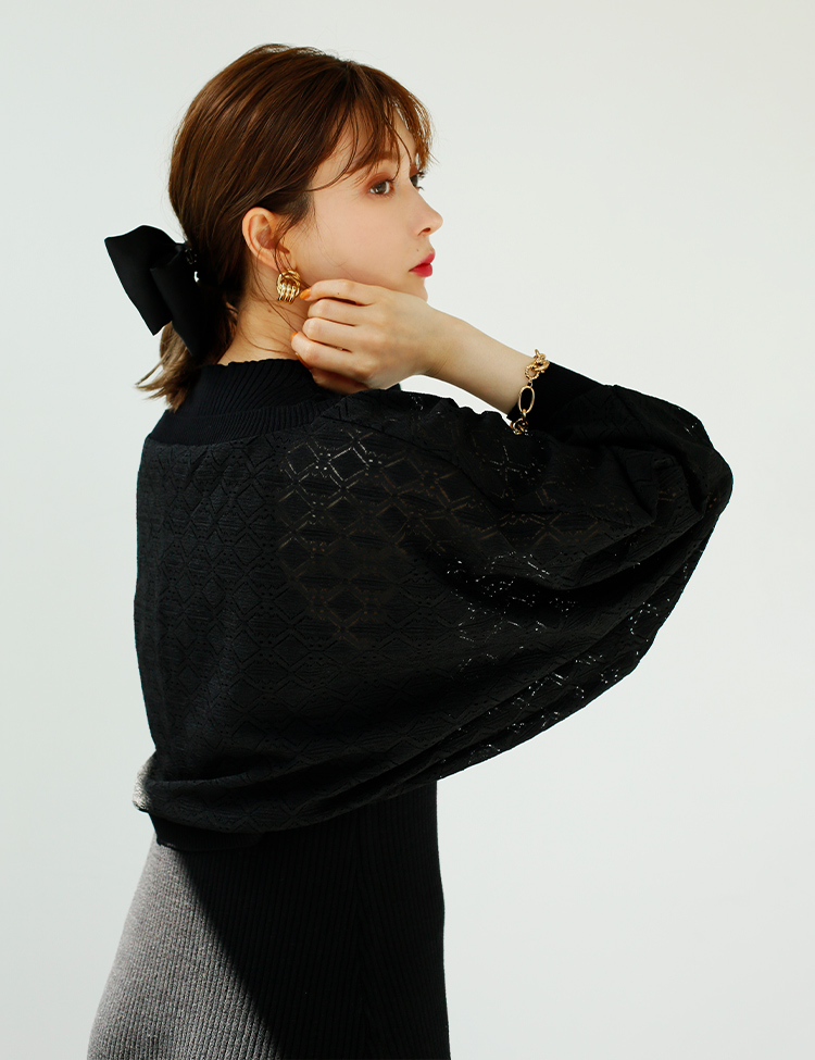 ナイスクラップ ブラック ワンピース one after another NICE CLAUP｜ワンアフターアナザー ナイ