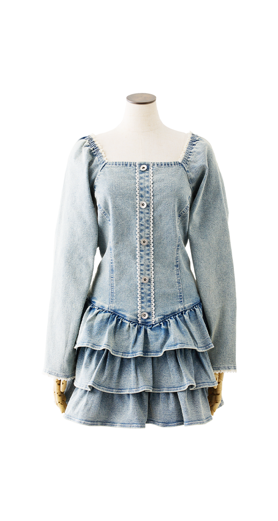 ティアードミニワンピ | ワンアフターアナザー ナイスクラップ