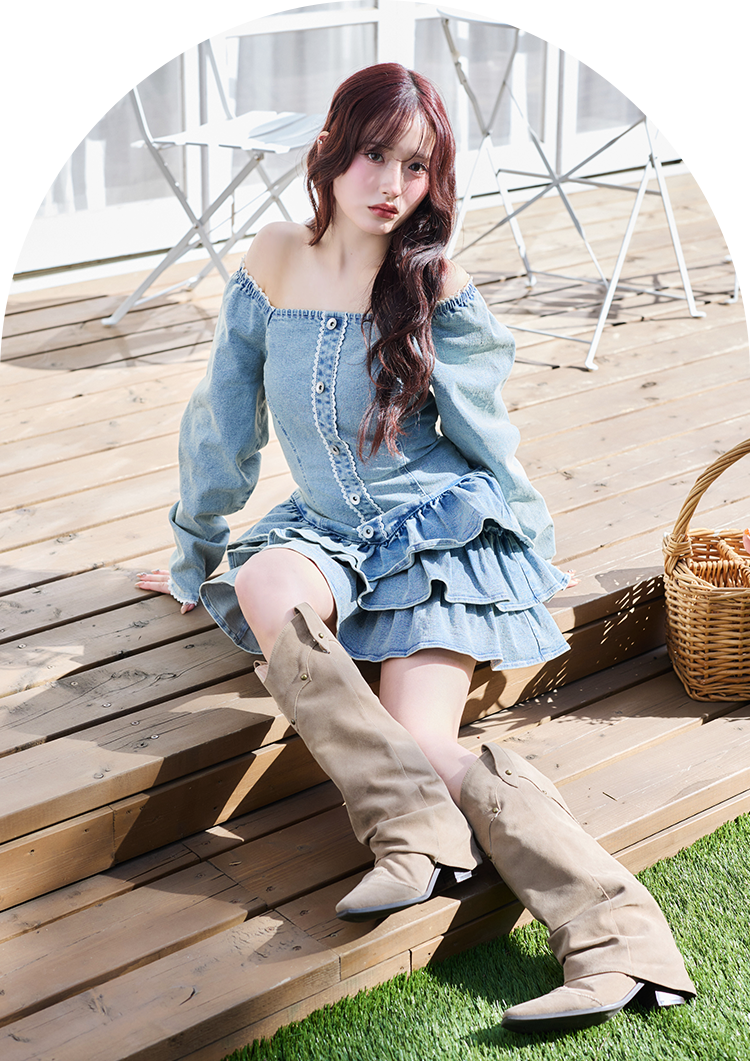 ティアードミニワンピ | ワンアフターアナザー ナイスクラップ