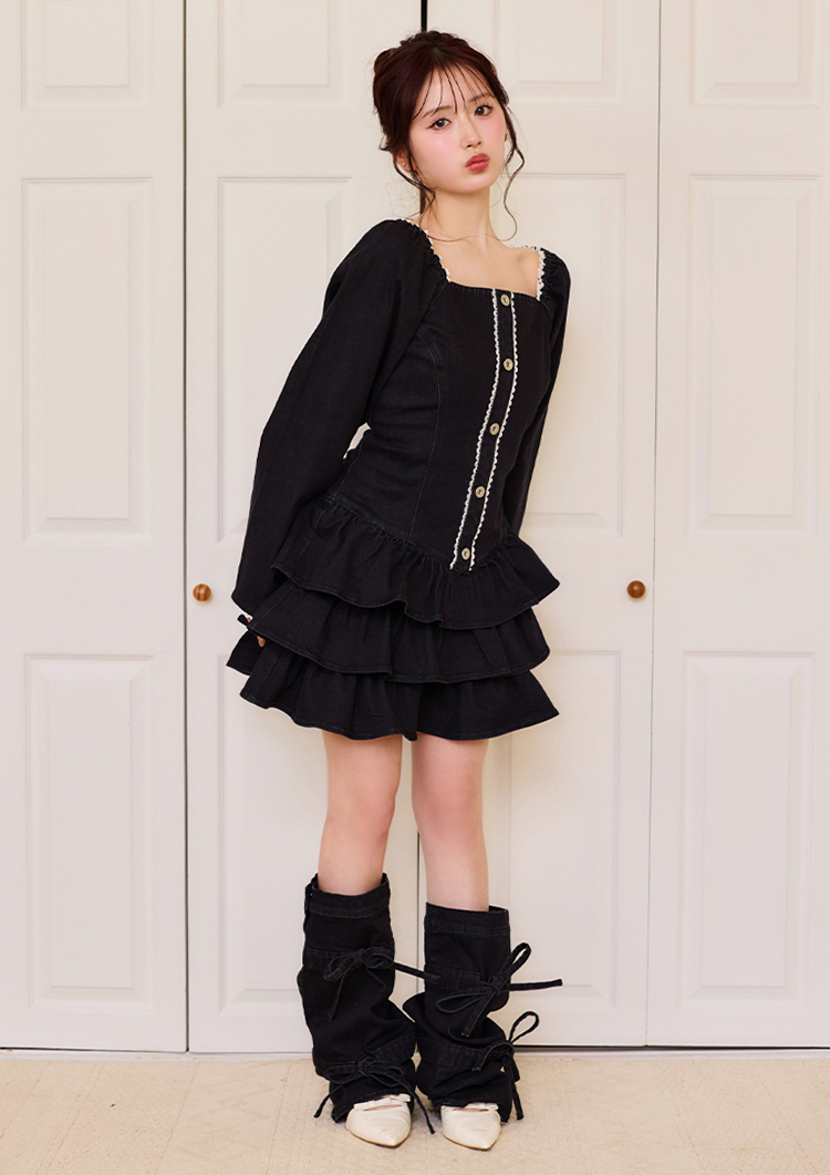 ティアードミニワンピ | ワンアフターアナザー ナイスクラップ