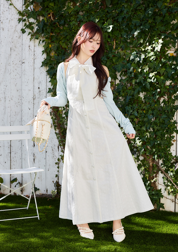 ボレロセットサイドカットロングワンピ | ワンアフターアナザー ナイスクラップ