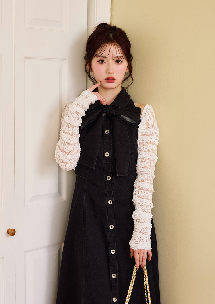 ボレロセットサイドカットロングワンピ | ワンアフターアナザー ナイスクラップ