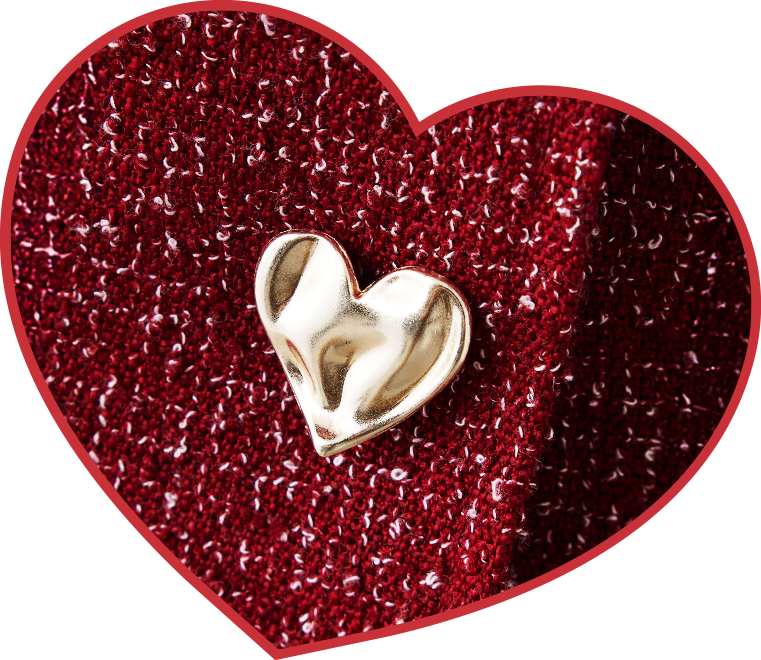 ハートコレクション ハートボタン切替しミニワンピース