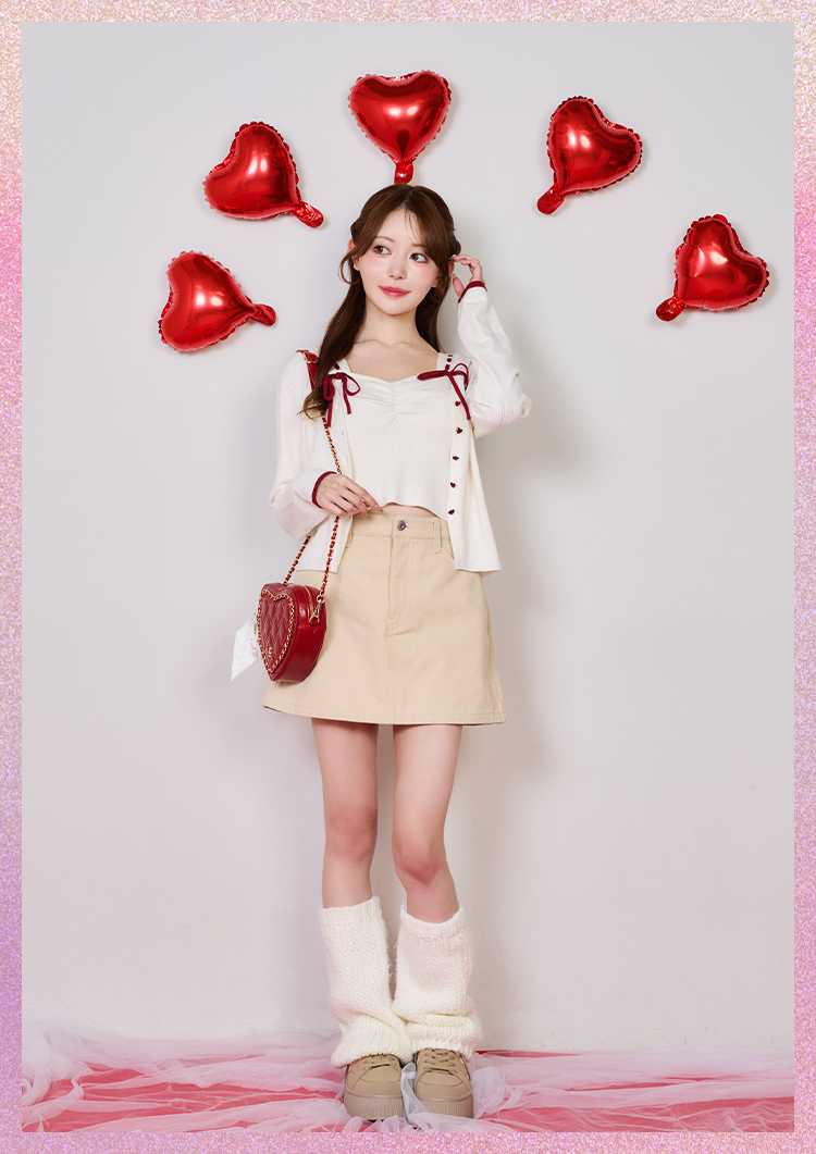 ハートコレクション ハートポケットミニスカート