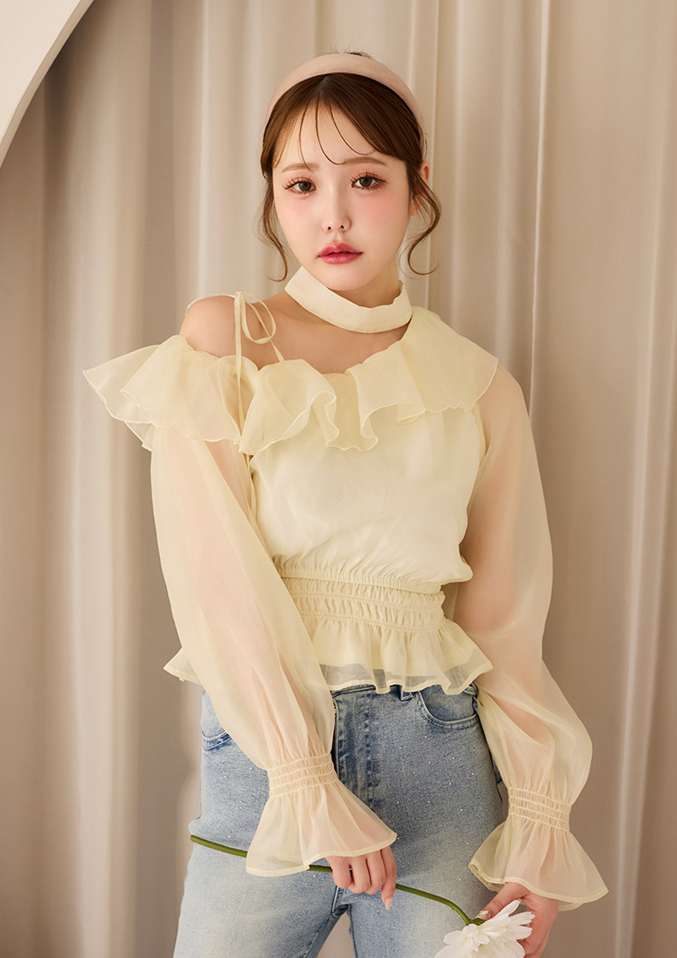 2WAYワンショルフリルブラウス | ワンアフターアナザーナイスクラップ