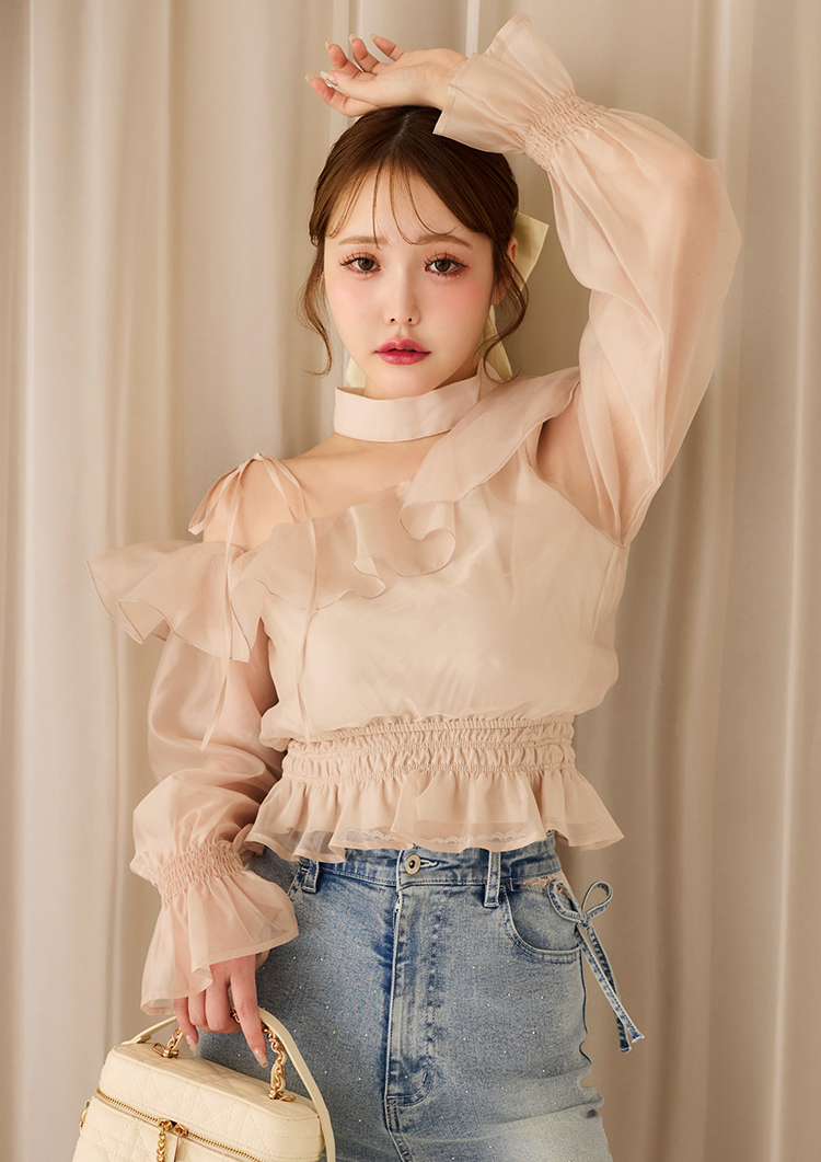 2WAYワンショルフリルブラウス | ワンアフターアナザーナイスクラップ