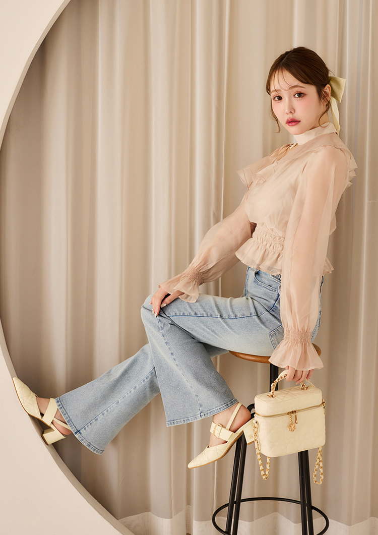 2WAYワンショルフリルブラウス | ワンアフターアナザーナイスクラップ