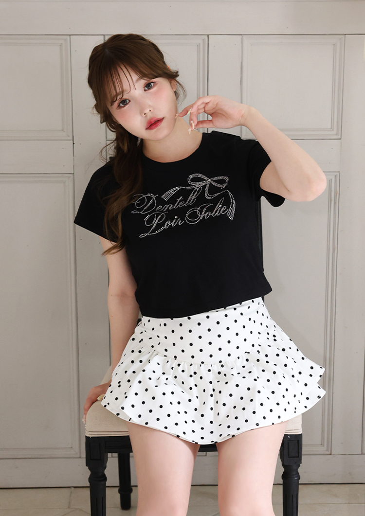 カラフルビジューロゴTee
