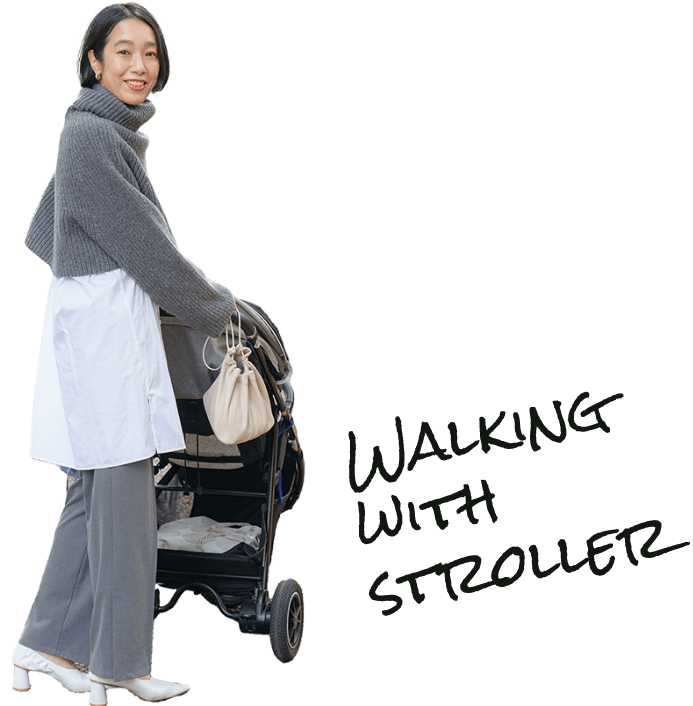 WALKING WITH STROLLER