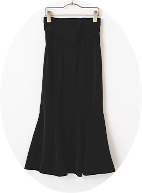 WAIST DESIGN MERMAID SKIRT