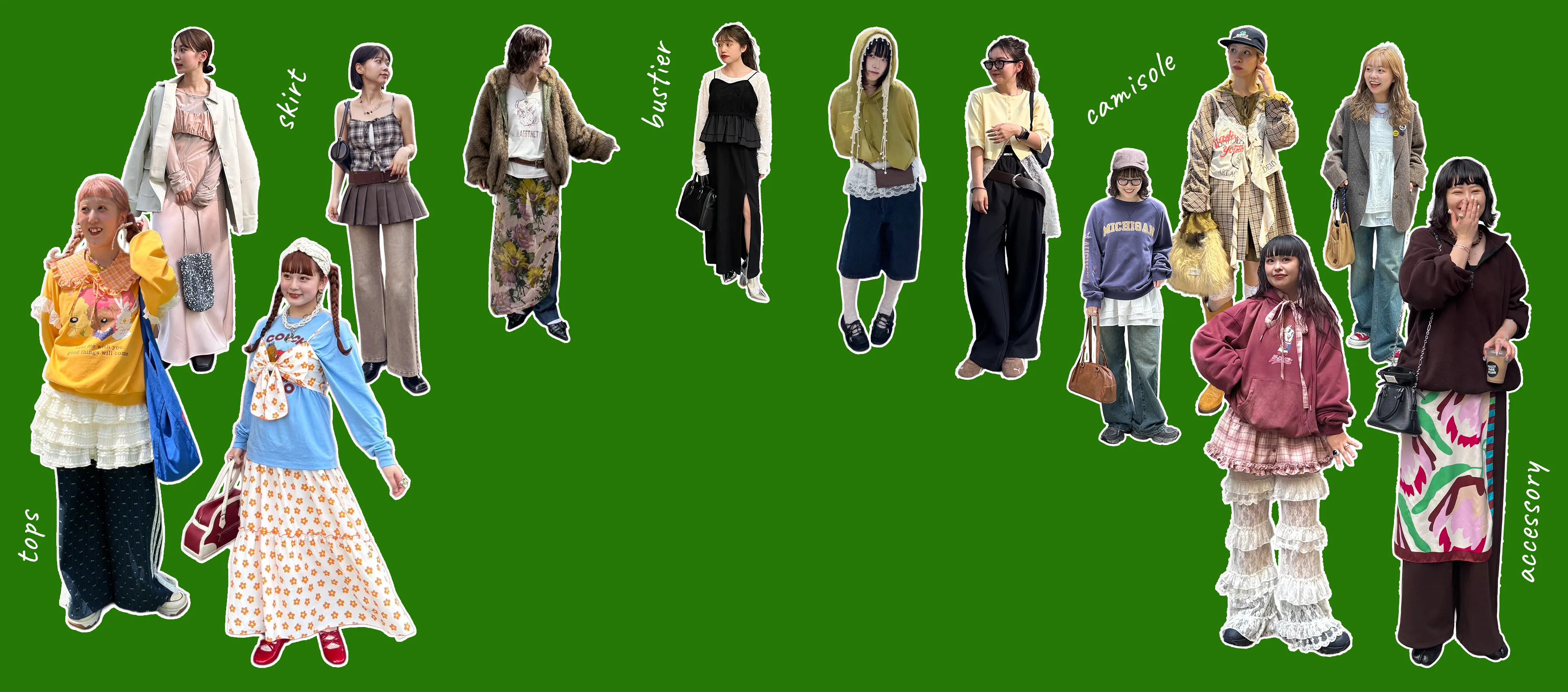 Layered style SNAP 〜 個性派女子のレイヤード術 〜