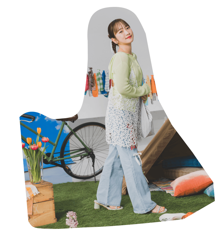 Call Me the “Picnic Girl” 川栄李奈と楽しむ春のピクニック